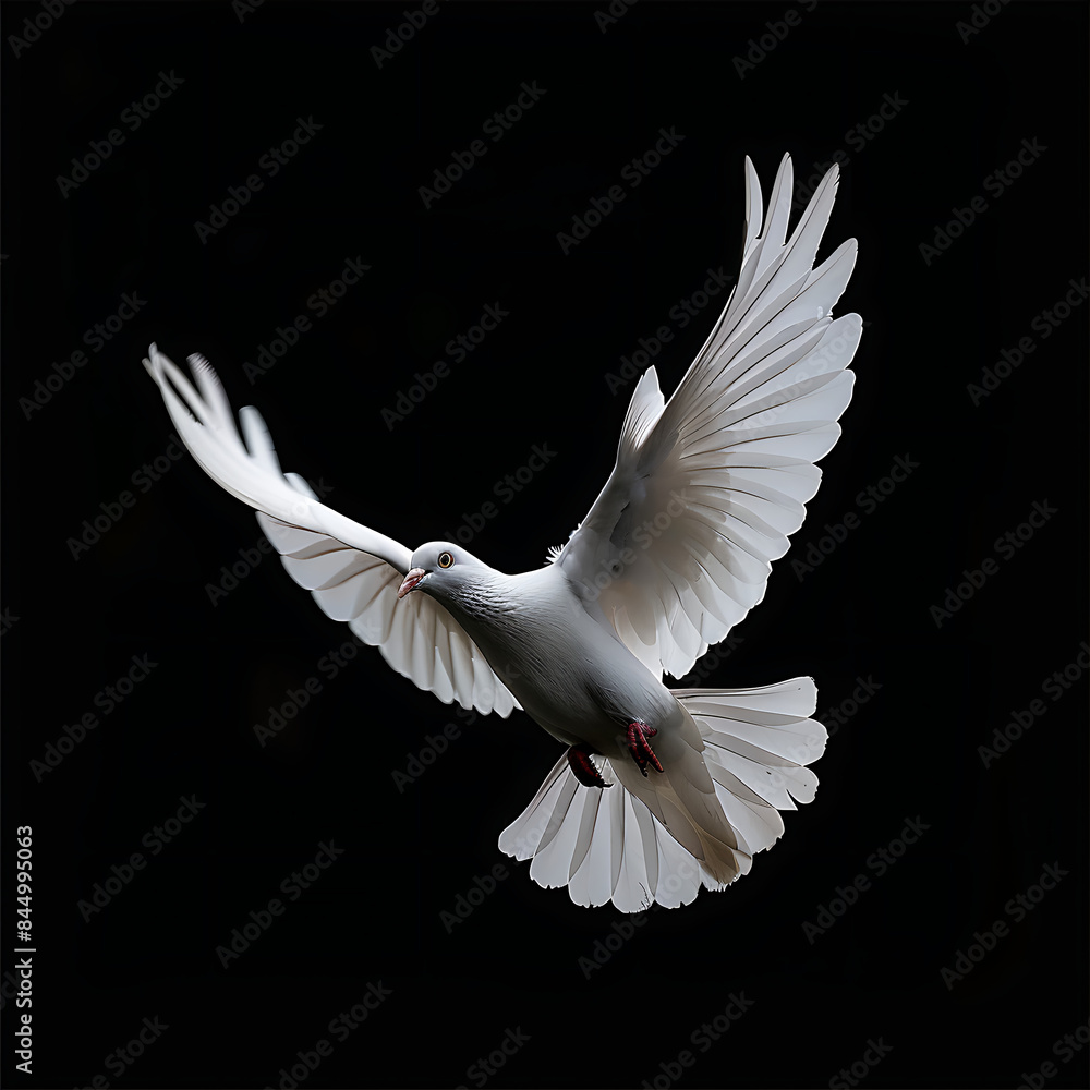 Fototapeta premium World Peace Day, Peace, White Pigeon
