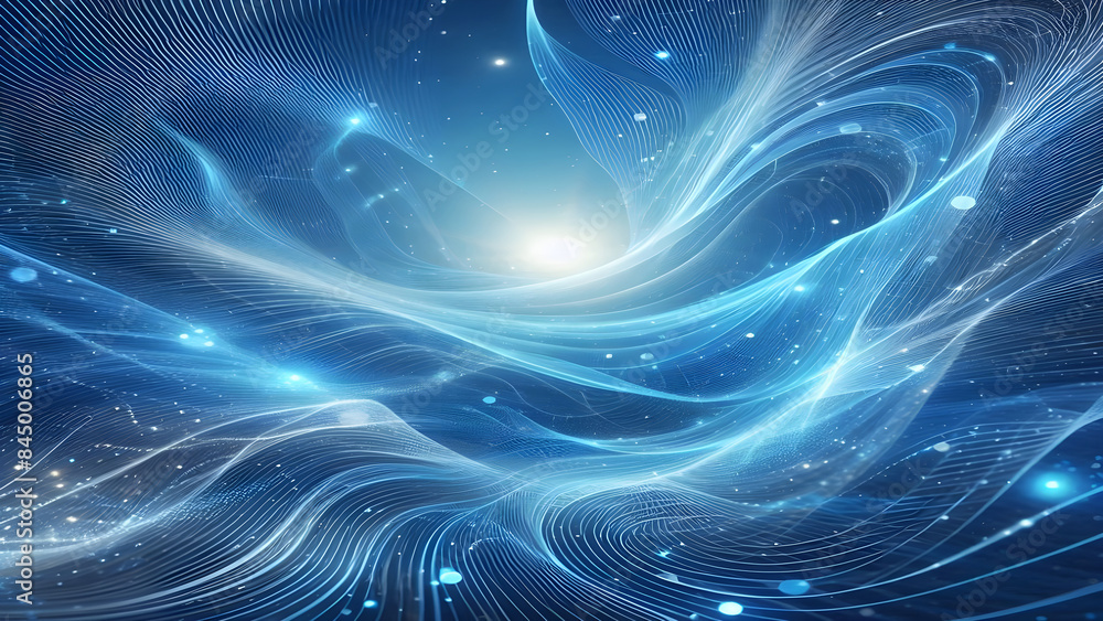 custom made wallpaper toronto digitalAbstract background a blue wavy lines in a blue background