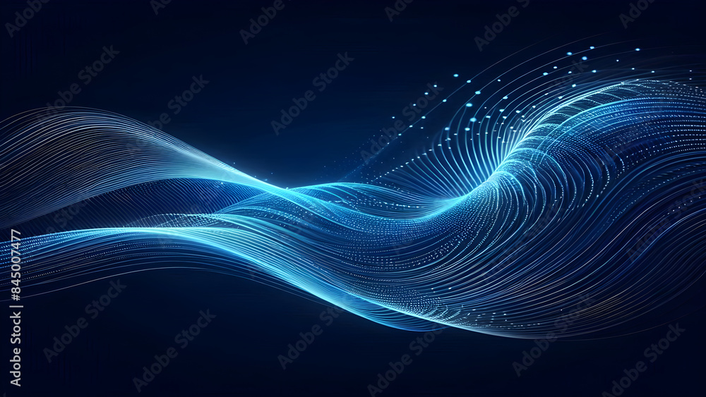 Abstract background a blue wavy lines in a blue background Abstract background a blue wavy lines in a blue background