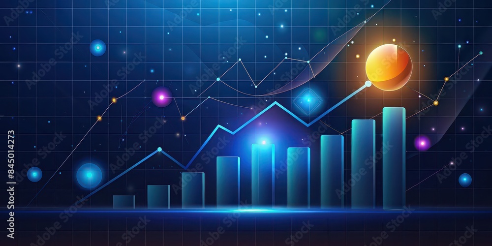 A financial graph representing wealth and success in the stock market, wealth, money, profit, strategy, graph, success, financial, business, economy, investment, cash, currency, earning A financial graph representing wealth and success in the stock market, wealth, money, profit, strategy, graph, success, financial, business, economy, investment, cash, currency, earning