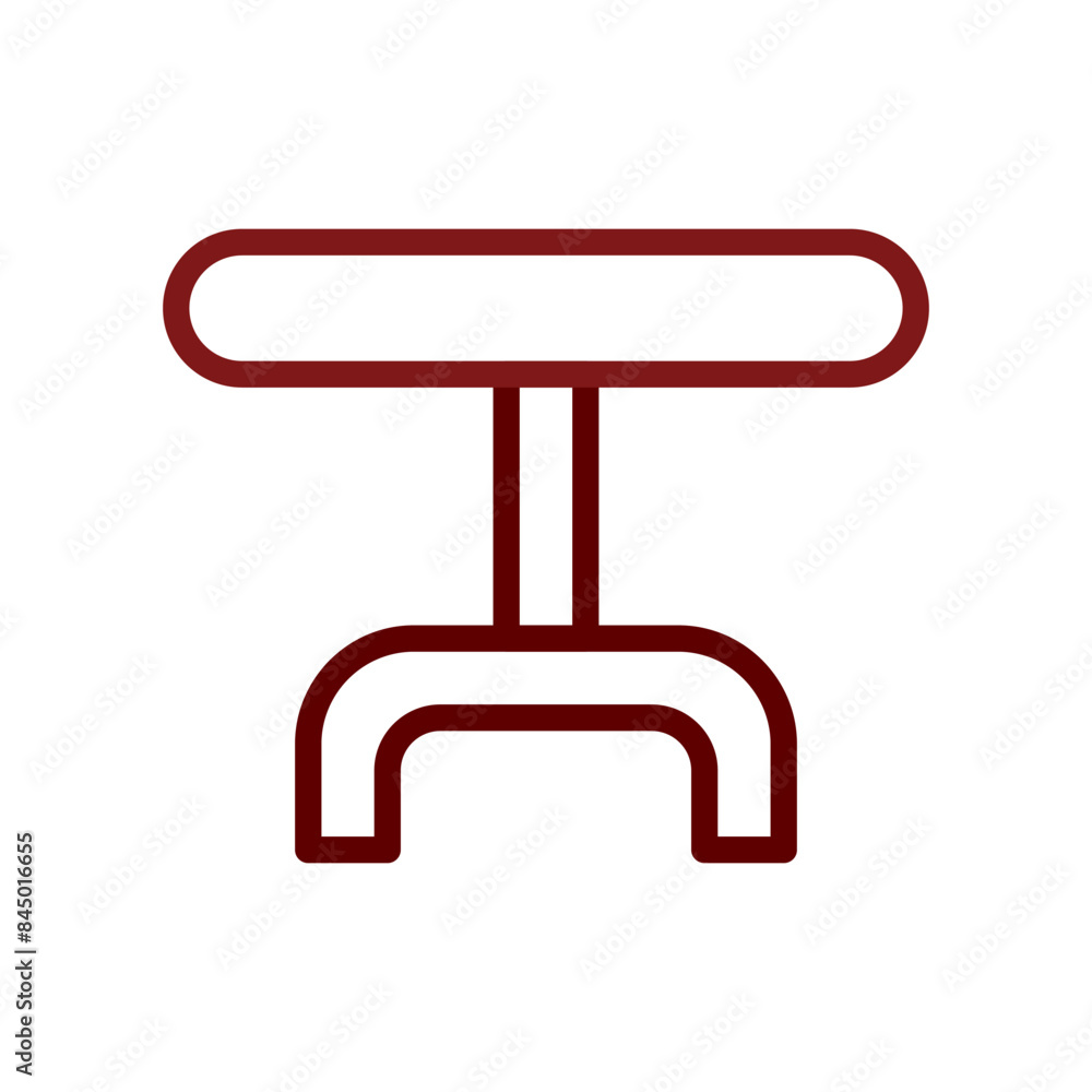 Table icon duocolor brown Table icon duocolor brown