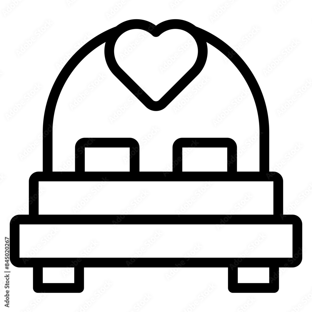 Double Bed Icon Double Bed Icon