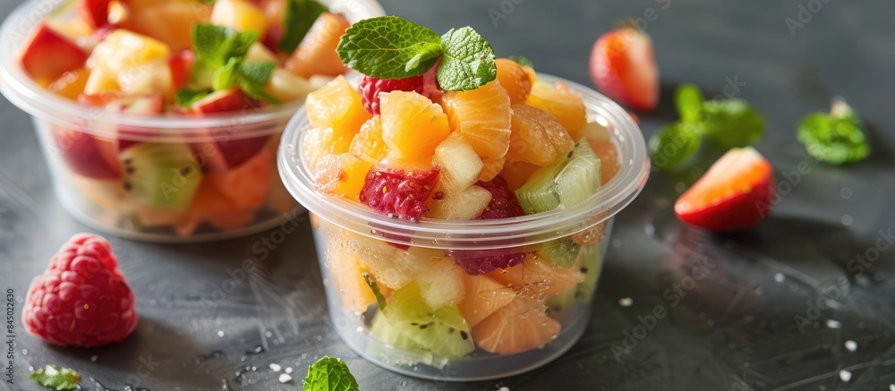 Portable Fruit Salad Portable Fruit Salad