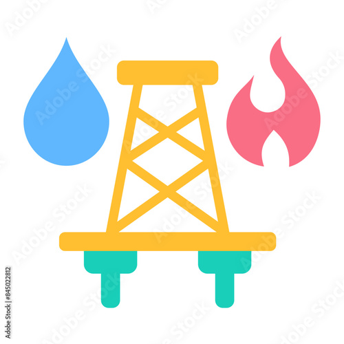 Oil And Gas Icon