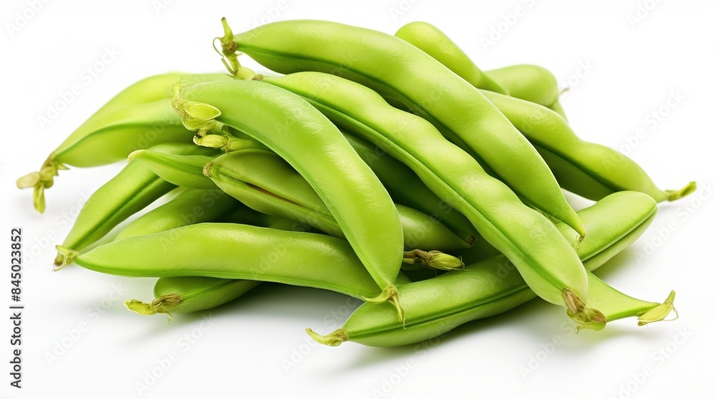 Green beans clipart, isolated on white background Green beans clipart, isolated on white background
