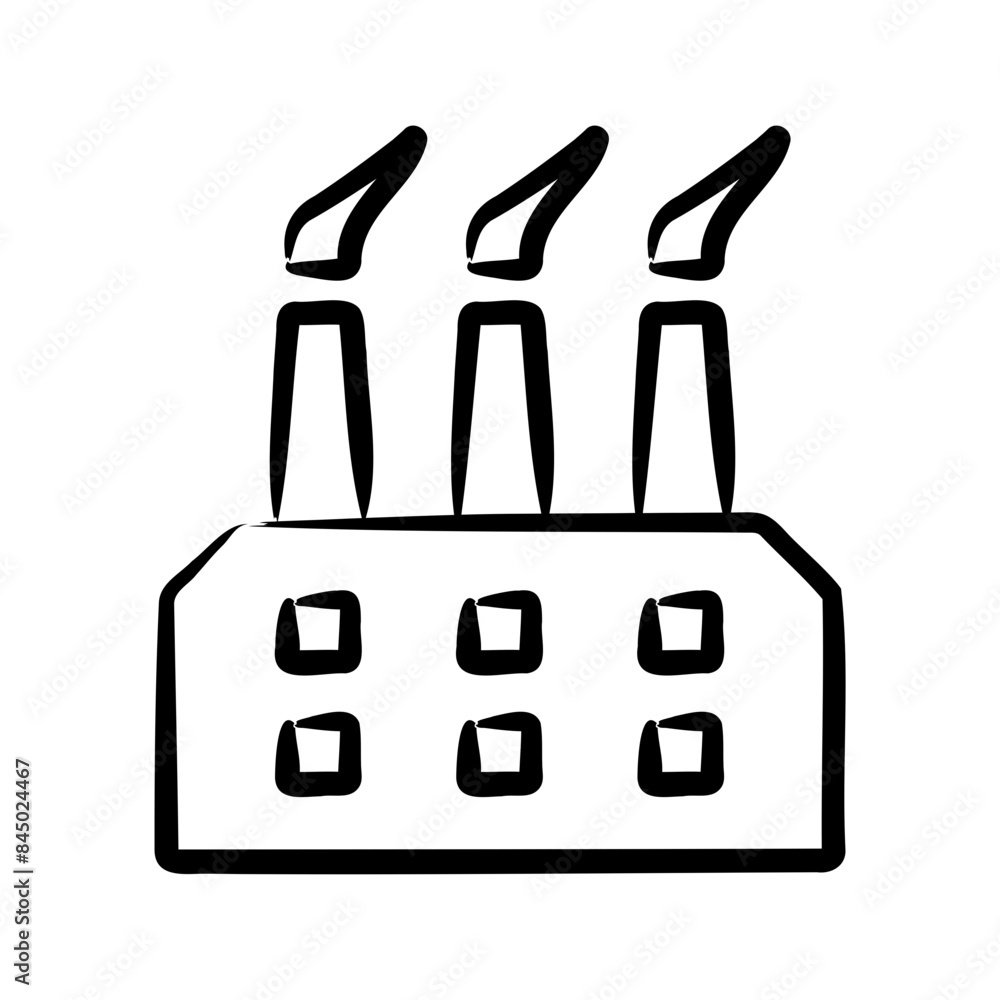 Obraz premium Factory Icon