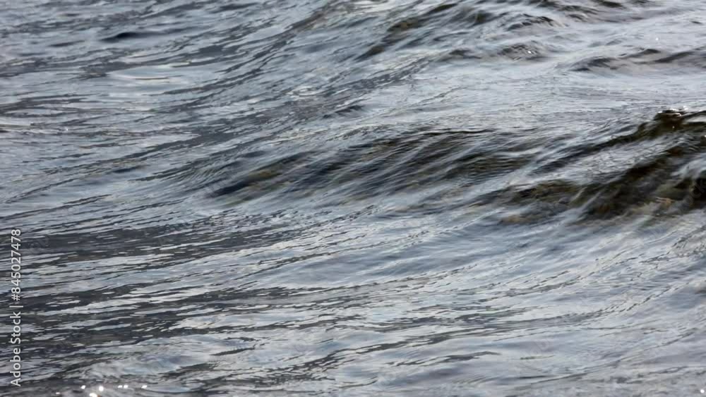 Water surface with waves and light reflections, Abstract background, Graphic elements, Mondsee, Salzkammergut, Austria, Europe Water surface with waves and light reflections, Abstract background, Graphic elements, Mondsee, Salzkammergut, Austria, Europe