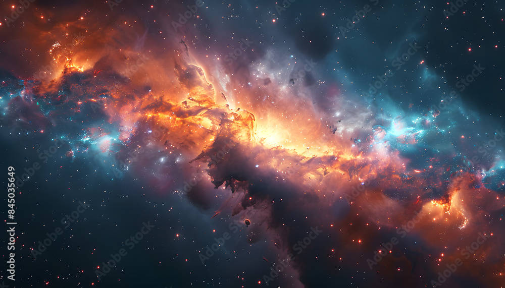 Fototapeta premium space background