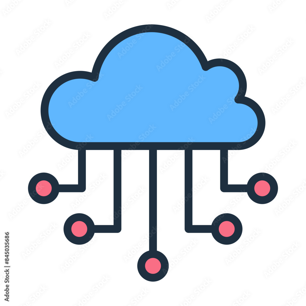 Cloud Computing Icon Cloud Computing Icon