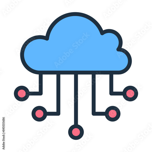 Cloud Computing Icon
