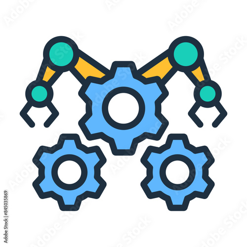 Robotic Process Automation  Icon