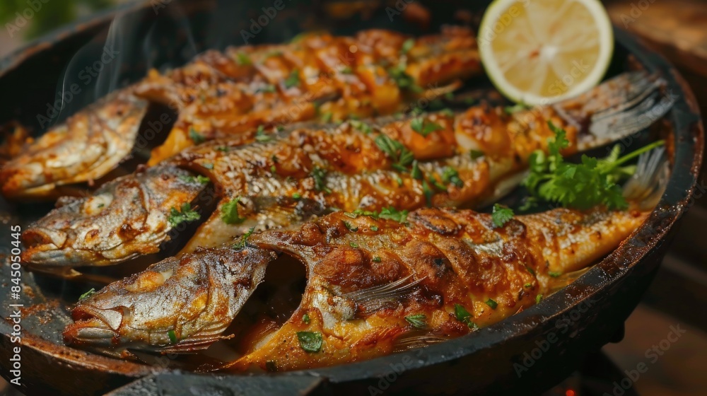 Cooking Fried Roach Fish Recipe by a Skilled Chef Cooking Fried Roach Fish Recipe by a Skilled Chef