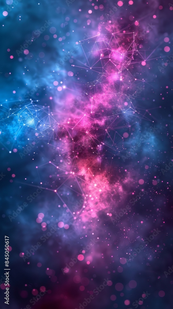 An abstract technology background with swirls of vibrant light colors. An abstract technology background with swirls of vibrant light colors.