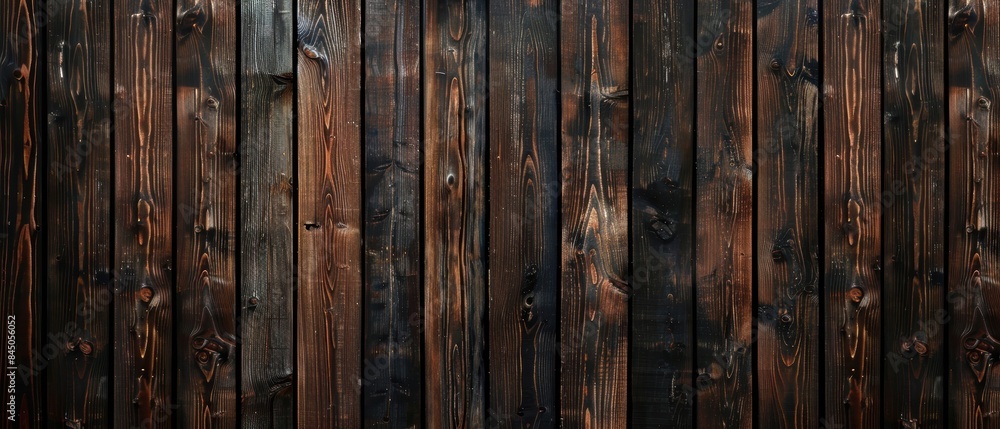 Dark wooden planks with rich texture and fine details, ideal for background, rustic designs, or natural-themed projects Dark wooden planks with rich texture and fine details, ideal for background, rustic designs, or natural-themed projects