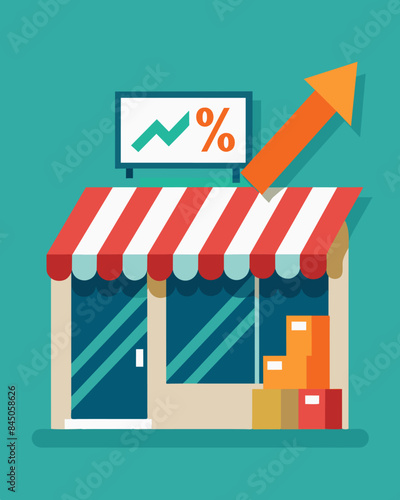 The once budgetfriendly store now had noticeably higher prices across all its products reflecting the impact of the price hike.. Vector illustration