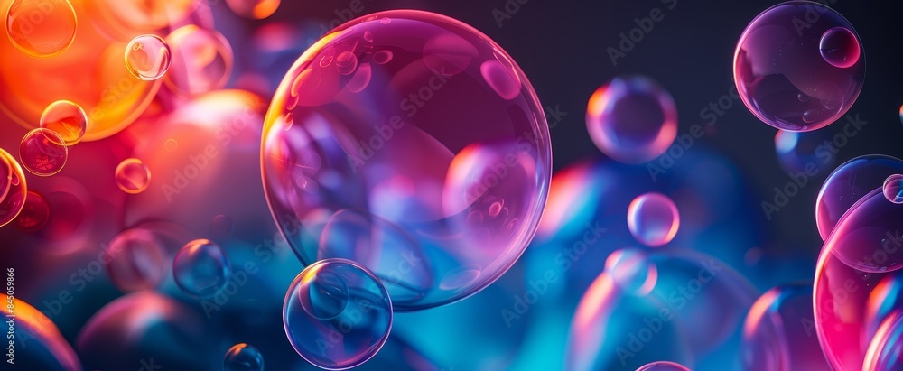 Colorful Abstract Bubble Wallpaper Colorful Abstract Bubble Wallpaper