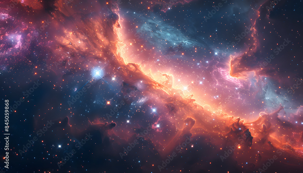 Fototapeta premium space background