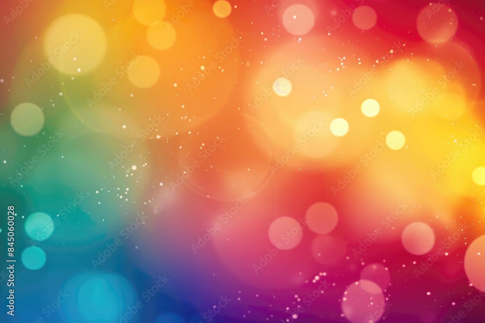 Obraz premium A colorful background with a lot of small circles