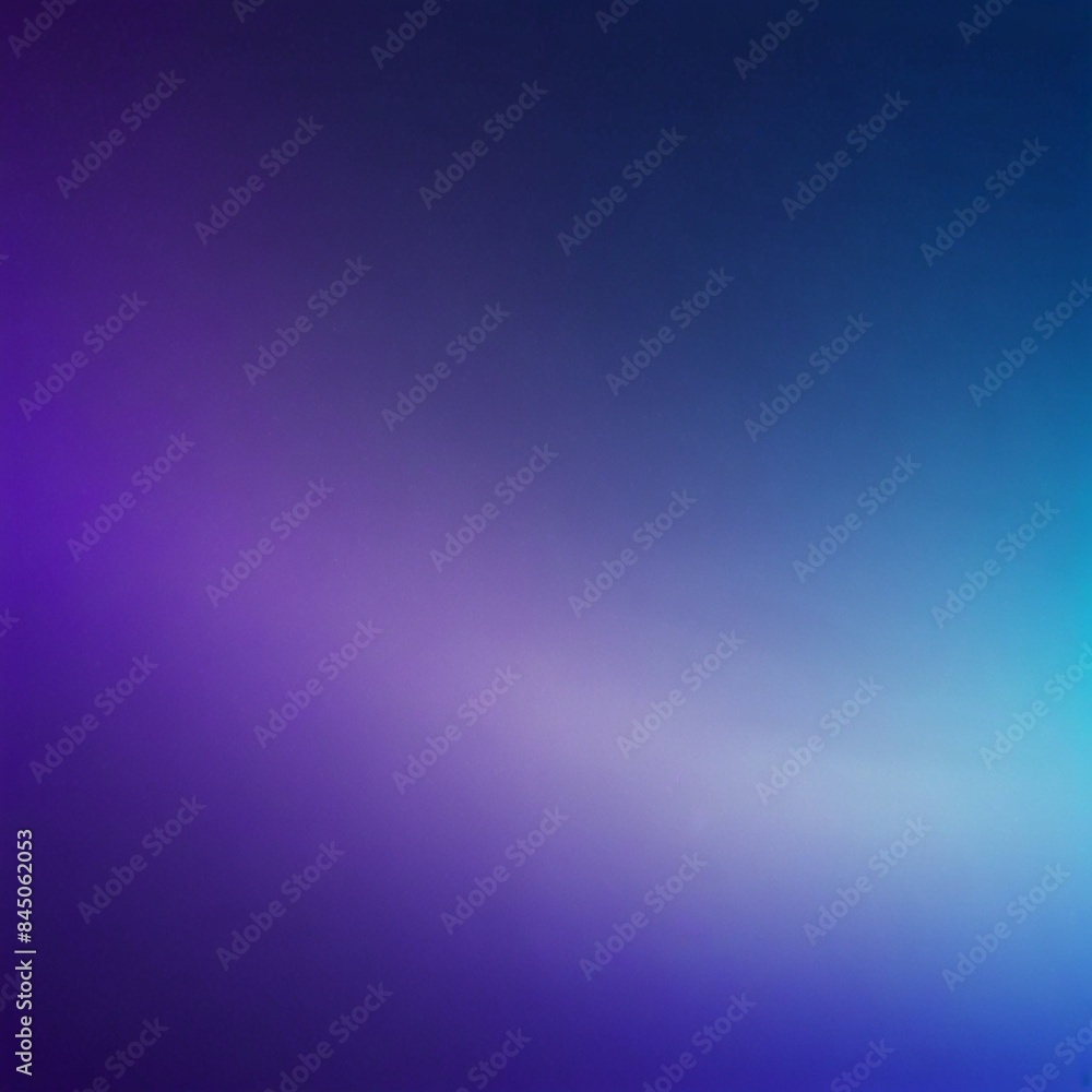 Obraz premium Blurred color gradient purple blue grainy color gradient background dark abstract backdrop banner poster card wallpaper website header design