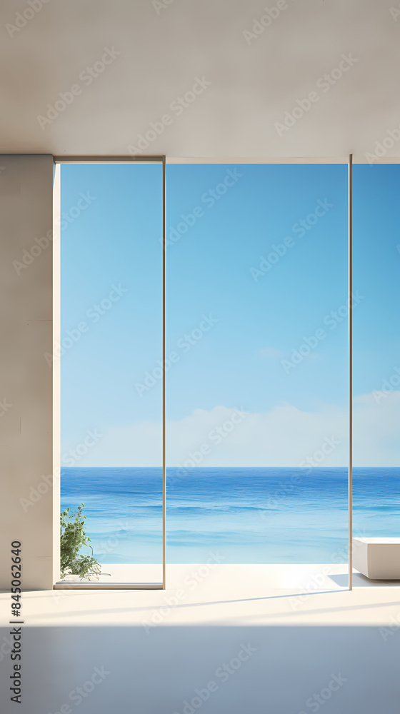Minimalist concrete room Minimalist concrete room