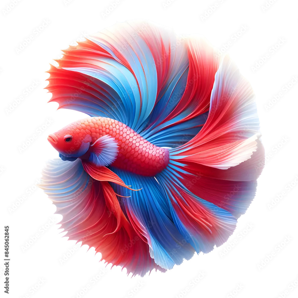 Obraz premium 3D Siamese fighting fish