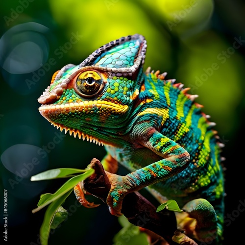 iguana on a tree © Muhammad