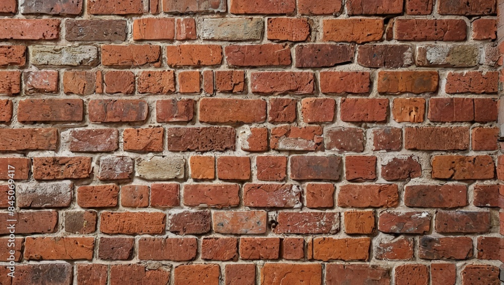 Obraz premium Red Brick Wall Texture.