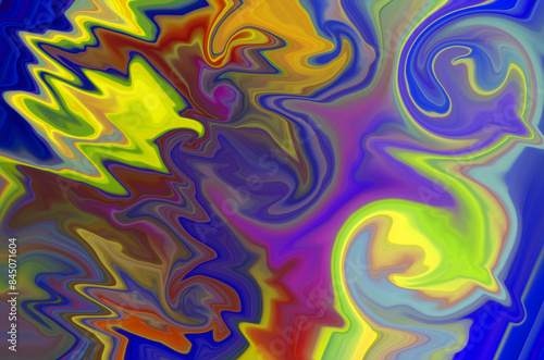 Wallpaper Mural abstract colorful background with stars Torontodigital.ca