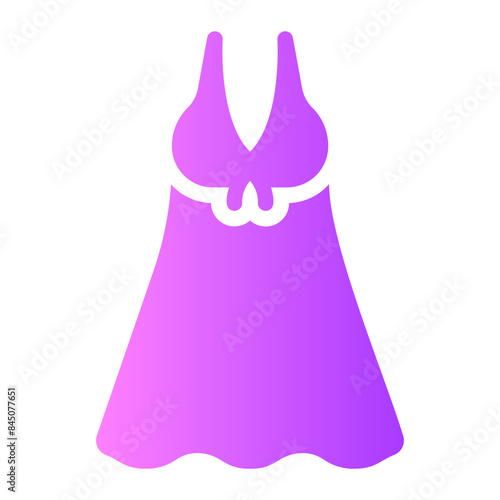 nightgown gradient icon
