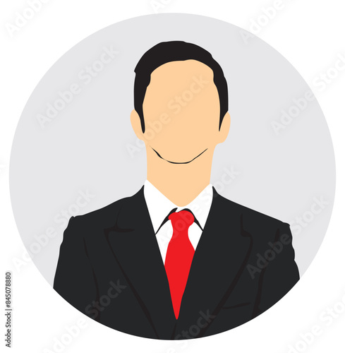 businessman profile avatar...