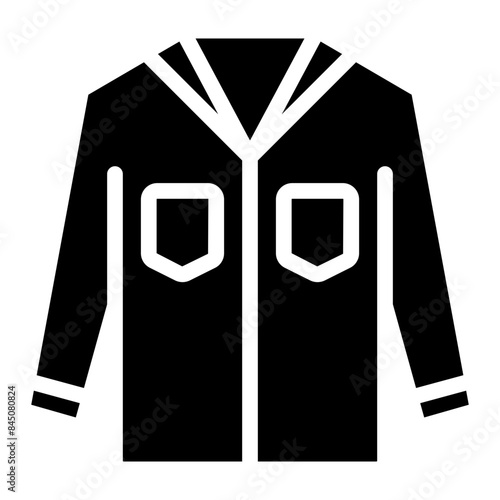pijama glyph icon