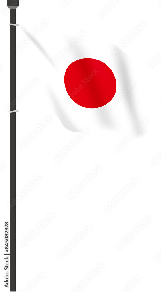 a picture of a country's flag fluttering a picture of a country's flag fluttering