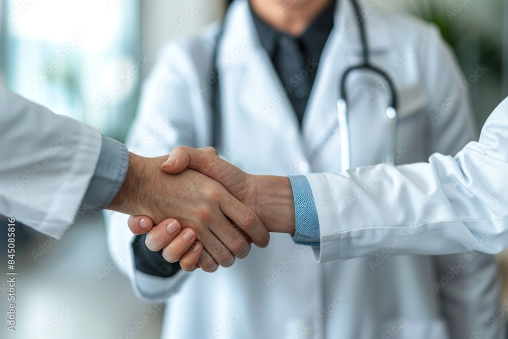Medical Professionals Shaking Hands Medical Professionals Shaking Hands