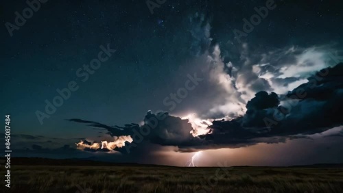 sky filled with dynamic motion and dramatic impact. Envision swirling, fast-moving clouds that create a sense of urgency and turbulence.