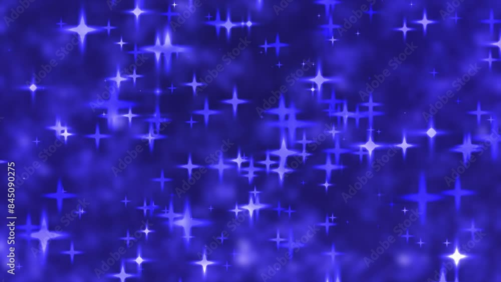 Sparkled star effect Animated Loop Background Sparkled star effect Animated Loop Background