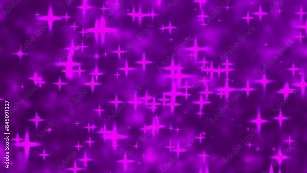 Sparkled star effect Animated Loop Background Sparkled star effect Animated Loop Background