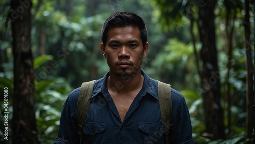 Philippines, travel, jungle, guy, travel.