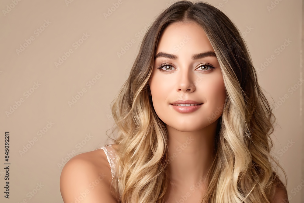 Portrait of a Beautiful Young Woman with Pristine Skin, Highlighting Face Care, Cosmetology, and Spa Beauty
Portrait of a Beautiful Young Woman with Pristine Skin, Highlighting Face Care, Cosmetology, and Spa Beauty