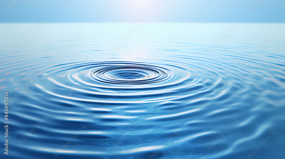 Ripples on the water Ripples on the water