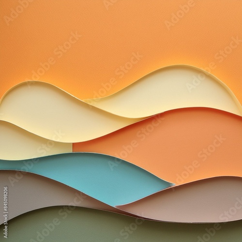 abstract background with waves