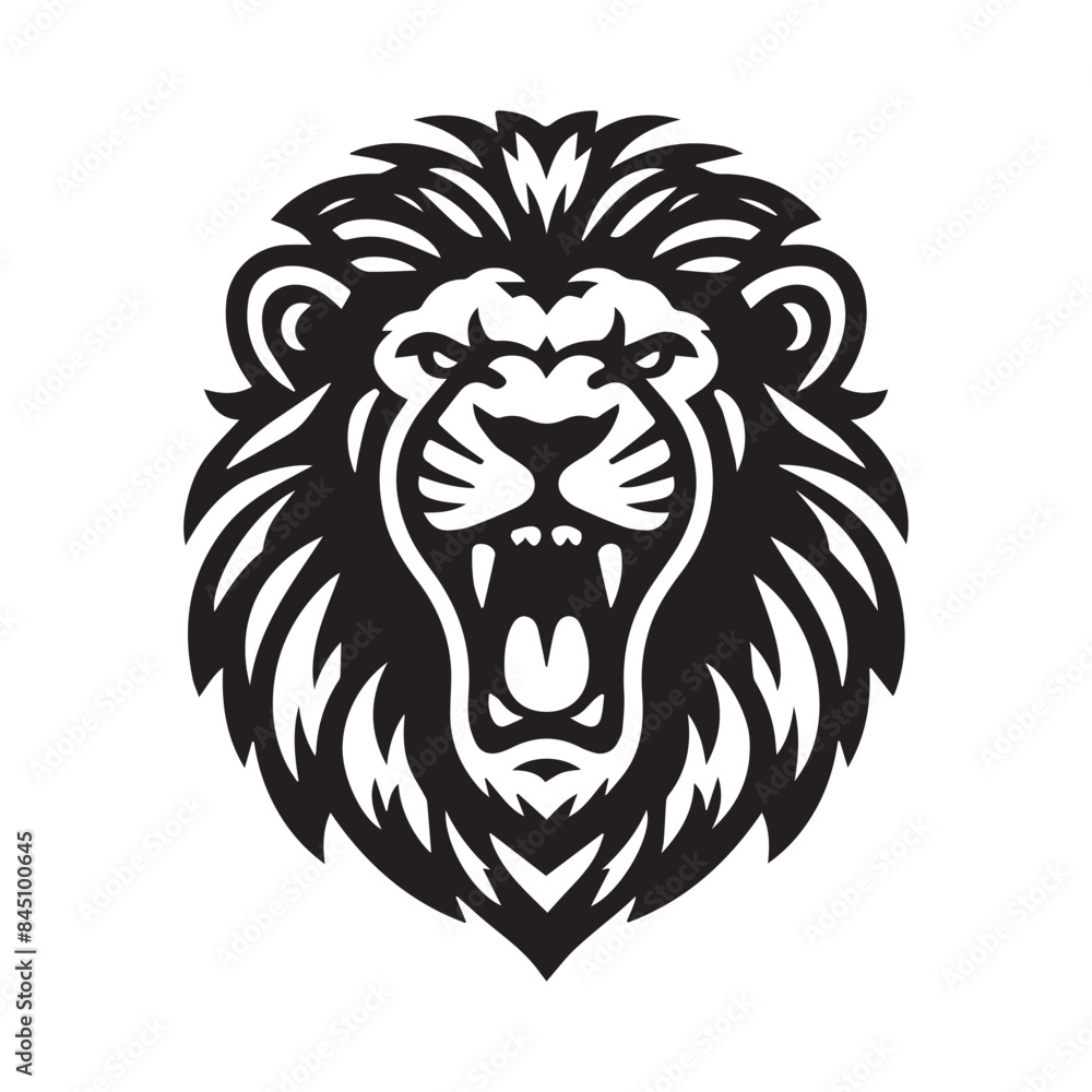 Lion, deer, cute dog head vector Lion, deer, cute dog head vector
