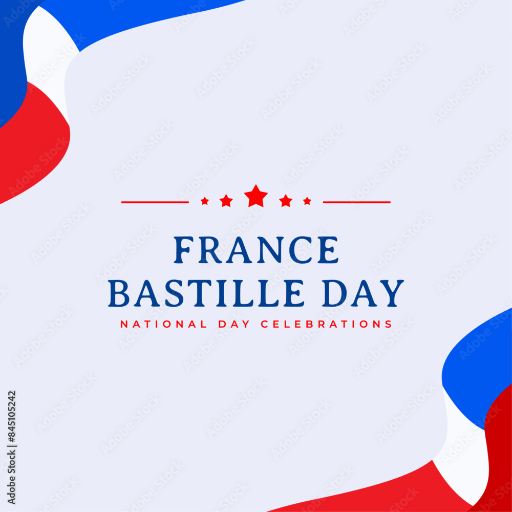 France bastille day independence day celebration graphics template France bastille day independence day celebration graphics template