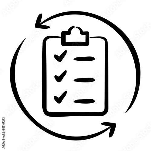 Cycle Counting Icon