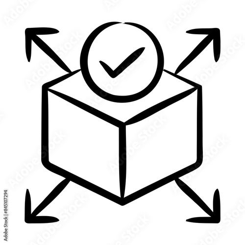 Space Optimization Icon