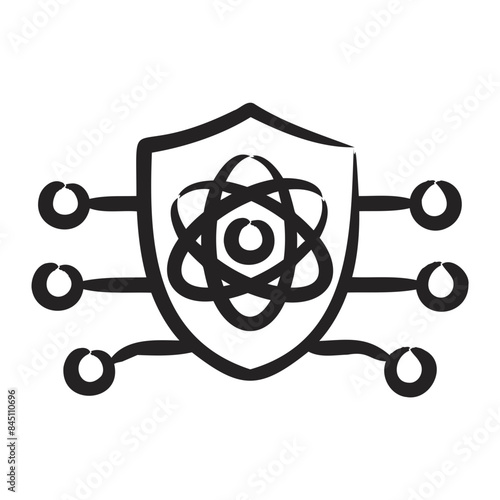 Quantum Cryptography Icon