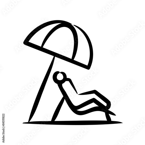 Beach Chair Icon