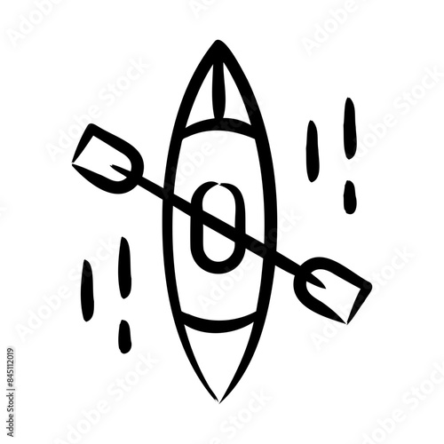 Kayaking Icon