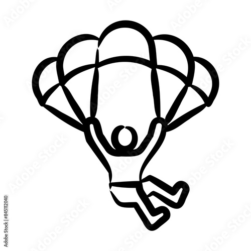 Paragliding Icon