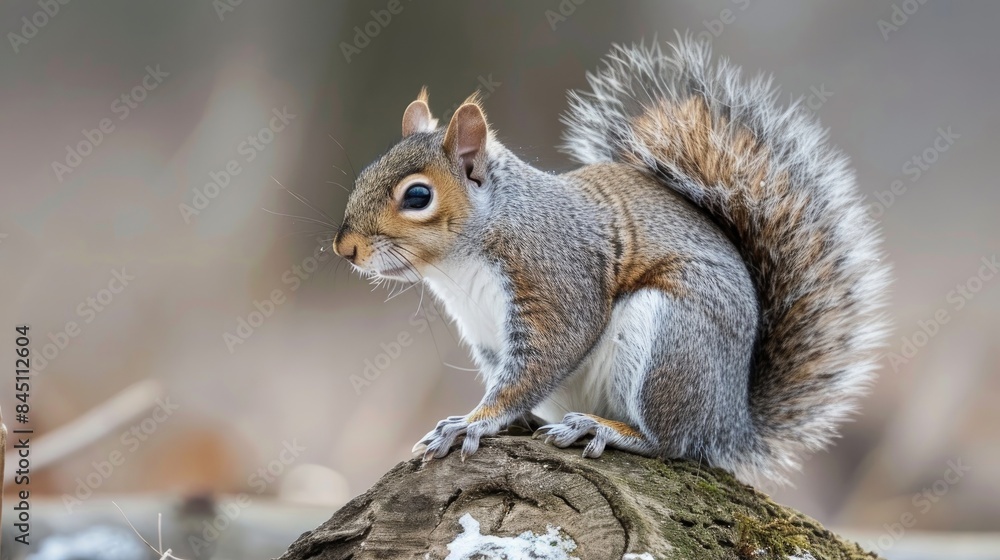 Grey Squirrel A Tree Squirrel Native to Eastern North America Grey Squirrel A Tree Squirrel Native to Eastern North America