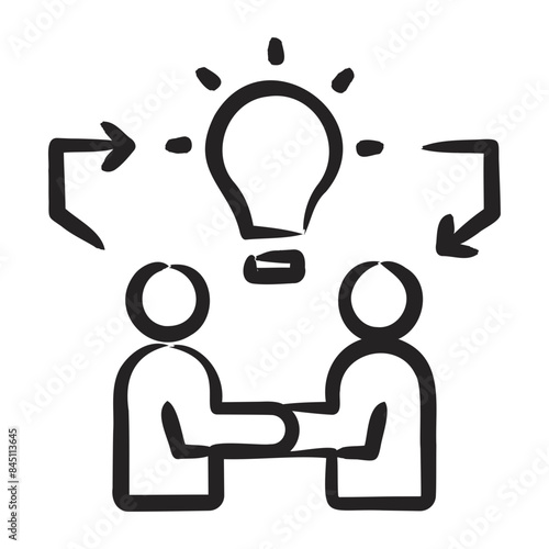 Knowledge Sharing Icon
